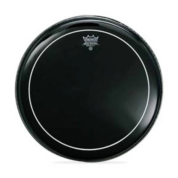 Pinstripe Ebony 20 Inch Bass Drum Head